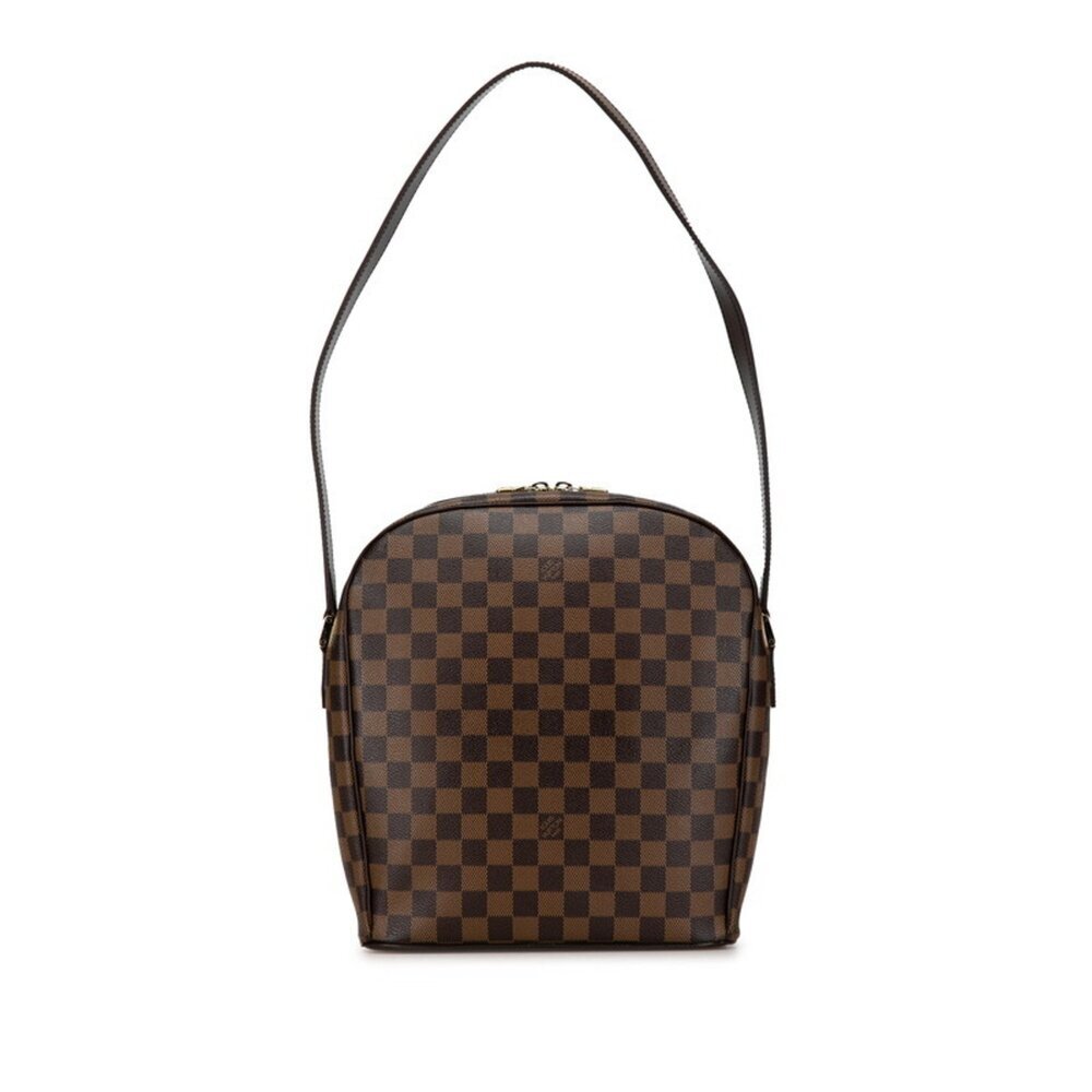 LOUIS VUITTON Authentic Brown Damier Leather Shoulder Bag - Picture 3 of 8